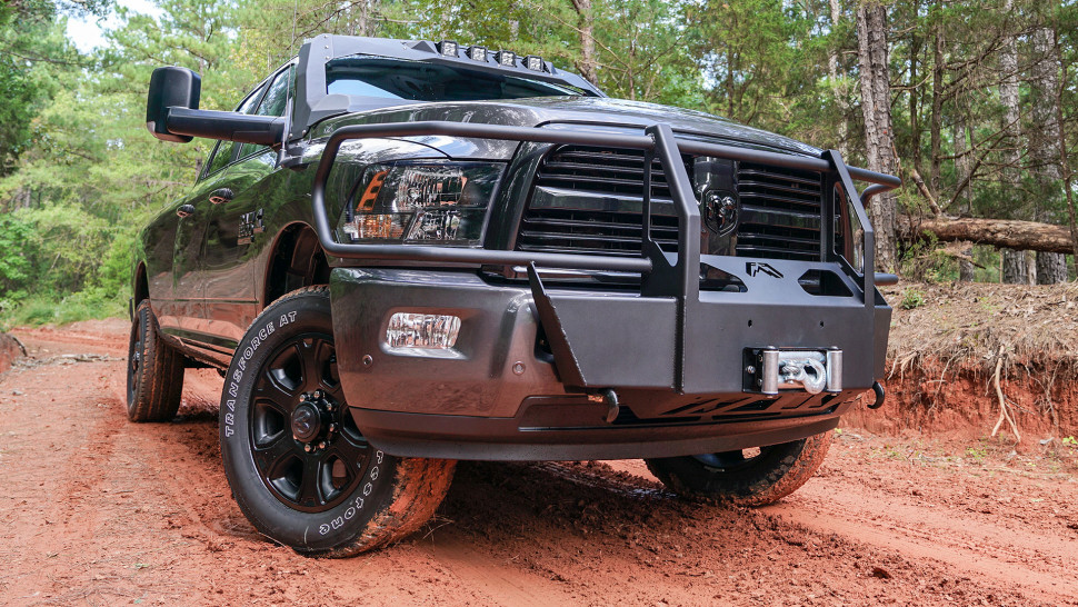 Майданчик для лебідки з дугами Ram 2500/3500 10-18 Fab Fours DR10-N2970-1