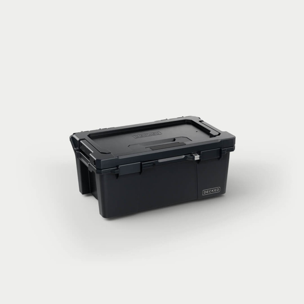 Decked A0010-SIXR-BLK Sixer 16 Storage Cases Black