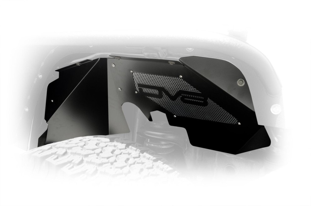 Передні підкрилки Jeep Wrangler JK 07-18 перед 2шт. DV8 Offroad INFEND-01FB