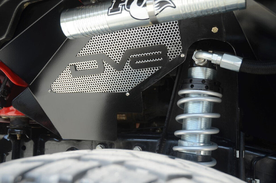 Передні підкрилки Jeep Wrangler JK 07-18 перед 2шт. DV8 Offroad INFEND-01FB