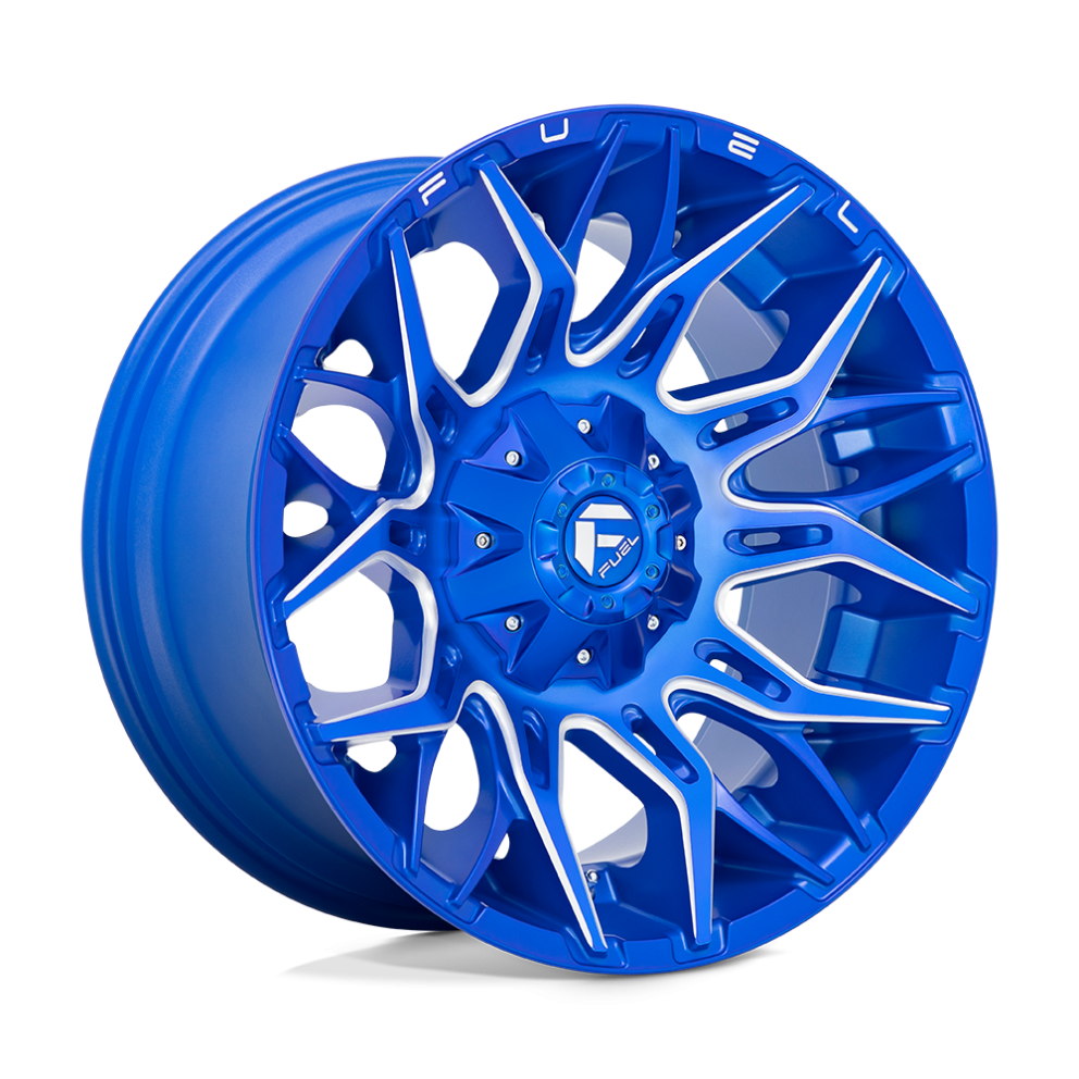 Колесный диск Fuel Off Road Twitch Anodized Blue Milled 20x10 ET-18 D77020002647