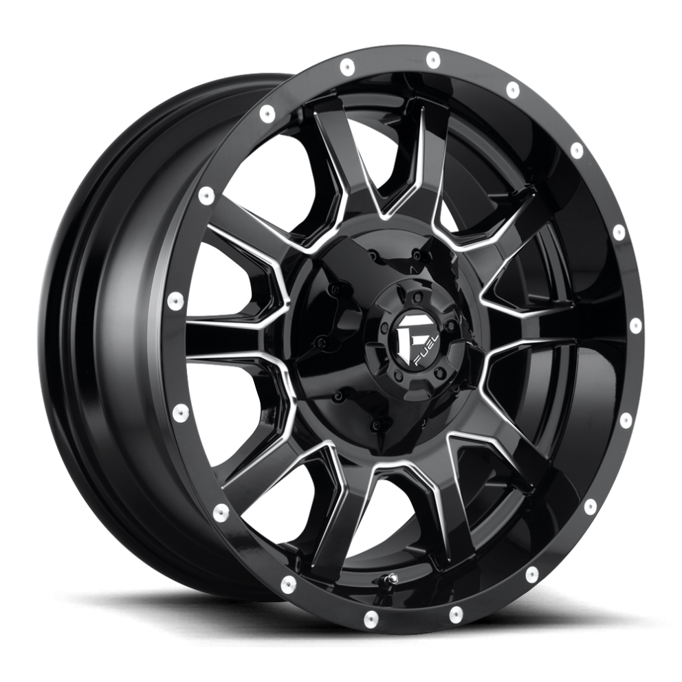 Колесный диск Fuel Off Road Vandal Gloss Black Milled 17x9 ET+1 D62717902650
