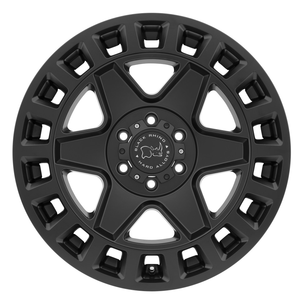 Колісний диск Black Rhino York Matte Black 17x8 ET+35 1780YRK355120M76
