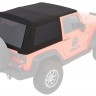 Bestop 5492235 Trektop Glide Soft Top Jeep Wrangler JK 07-18 2 Door (Black Diamond)