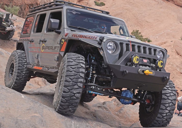 Ліфт комплект підвіски 2.5" Jeep Wrangler JL 18-22 4 Door (King 2.0 Shocks) Superlift K183KG