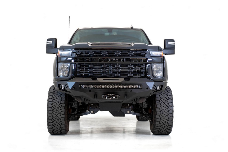 Передний бампер под лебёдку Chevrolet Silverado 2500/3500 20-23 Addictive Desert Designs F271202890103