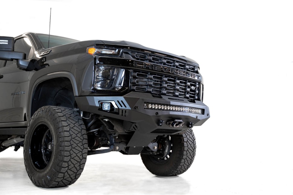 Передний бампер под лебёдку Chevrolet Silverado 2500/3500 20-23 Addictive Desert Designs F271202890103