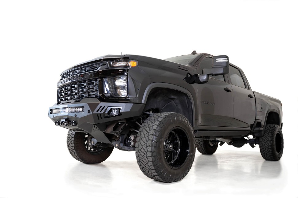 Передний бампер под лебёдку Chevrolet Silverado 2500/3500 20-23 Addictive Desert Designs F271202890103