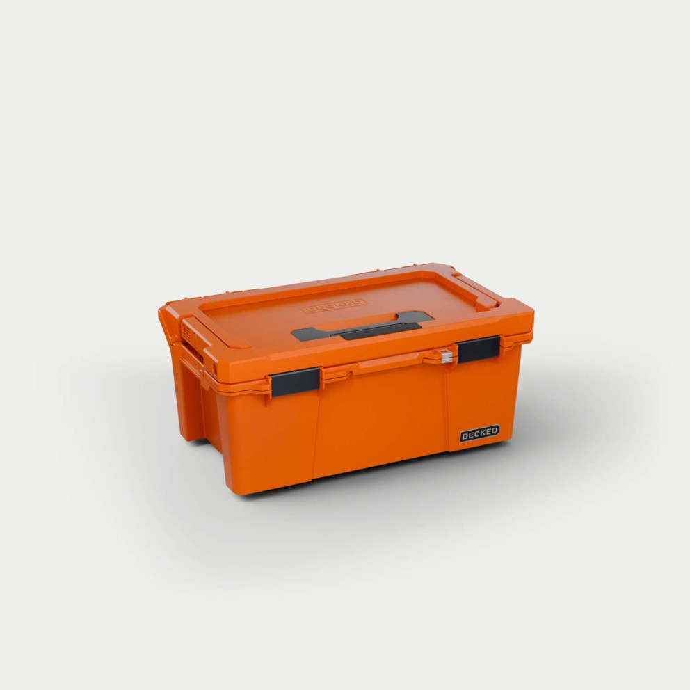 Decked A0010-SIXR-ORG Sixer 16 Storage Cases Blaze Orange