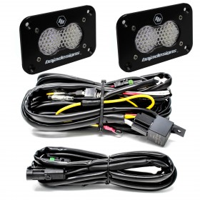 Baja Designs 547808 S2 Sport 2.93"x1.68" Work/Scene Led Off-Road Light Pair Flush Mount
