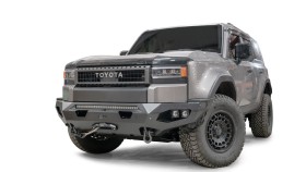 Передний бампер под лебёдку Toyota Land Cruiser 250 24-26 Matrix Fab Fours TL24-X6751-1