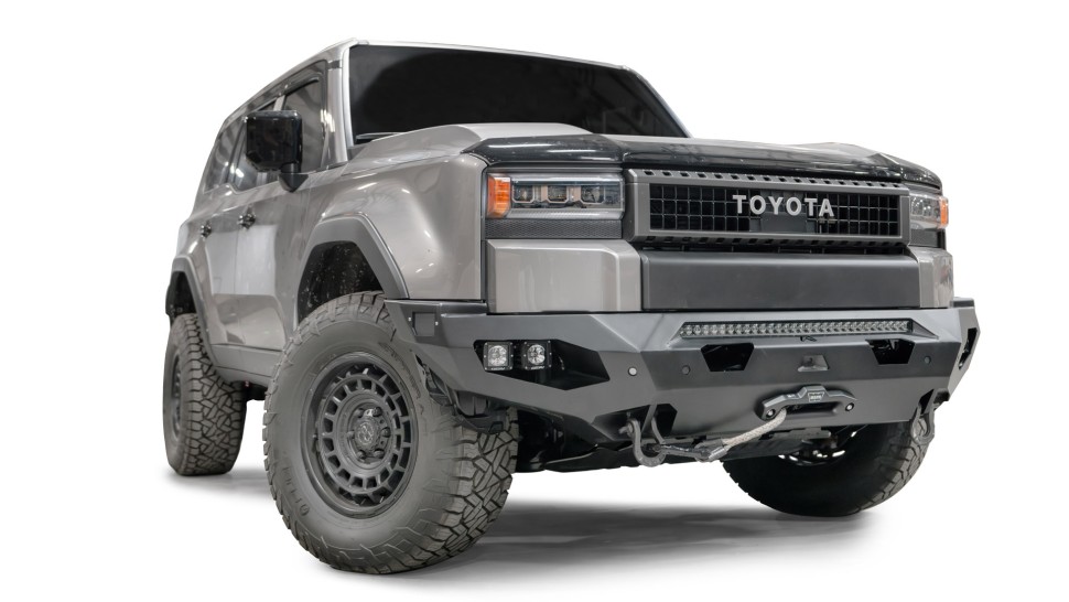 Передний бампер под лебёдку Toyota Land Cruiser 250 24-26 Matrix Fab Fours TL24-X6751-1