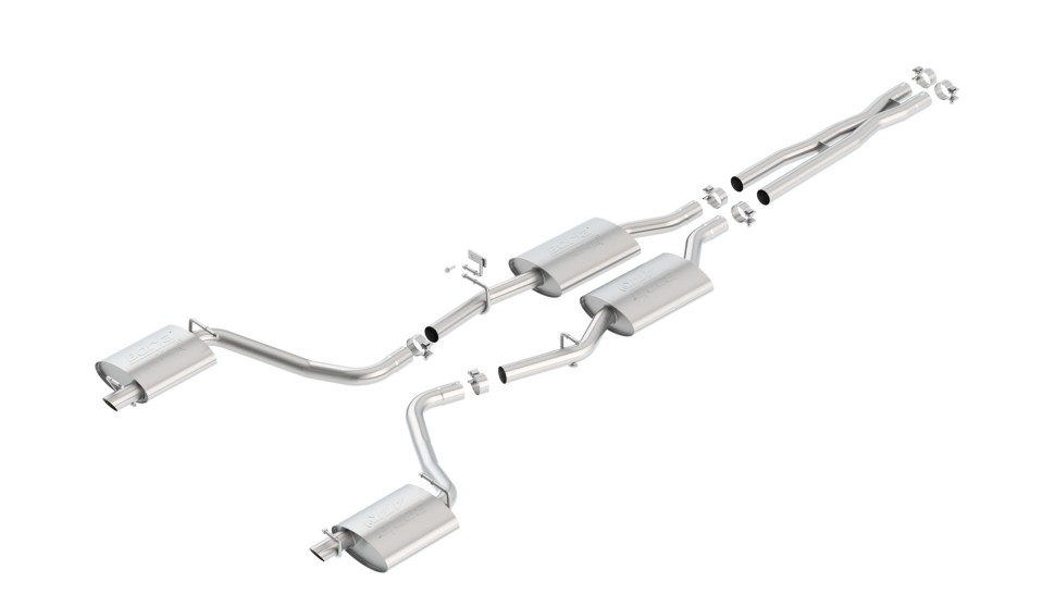 Выхлопная система Cat-Back Chrysler 300/Dodge Charger 15-23 Atak Borla 140686