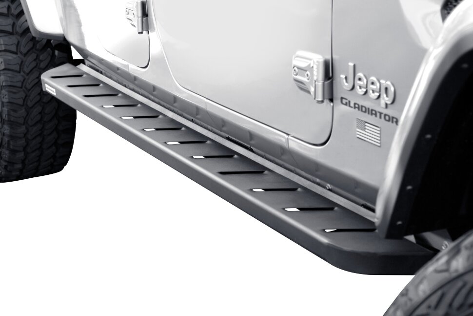 Go Rhino 6340488020T RB10 Running Boards w/ Drop Steps Chevrolet Silverado/GMC Sierra 1500/2500/3500 19-23 Double Cab