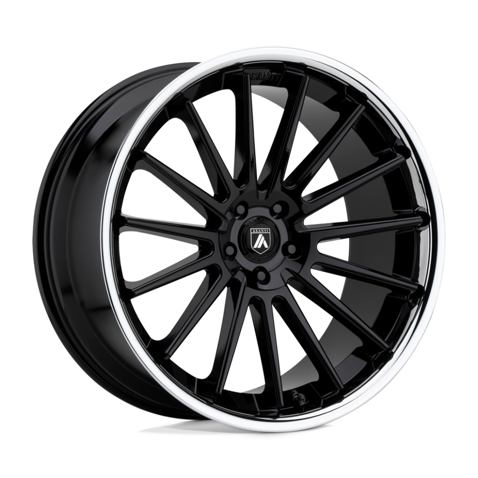 Колесный диск Asanti Wheels Beta Gloss Black W/Chrome Lip 20x10.5 ET+38 ABL24-20055638BK
