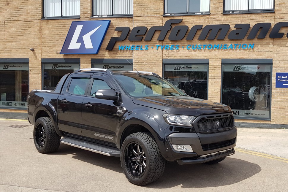 Колесный диск Black Rhino Sierra Gloss Black W/Milled Spokes 20x10 ET-23 2010SRA-35127B78