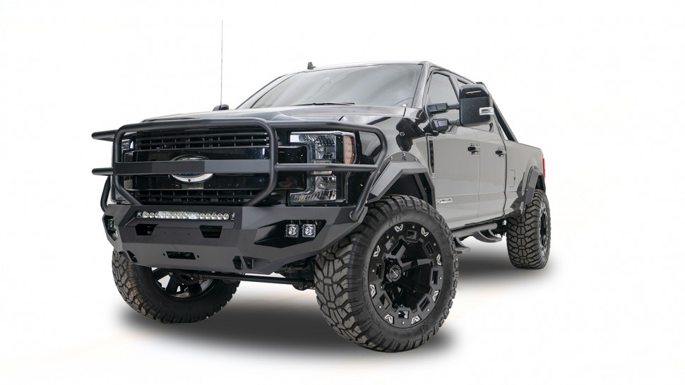 Fab Fours FS17-X4160-1 Full Guard Front Bumper Ford F-250/F-350 17-22