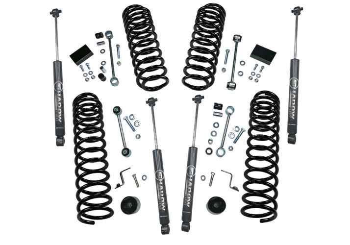 Superlift K190 Suspension Lift Kit 2.5" Jeep Wrangler JL 18-22 4 Door (Shadow Shocks)