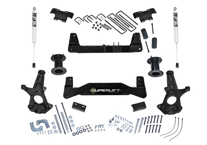 Superlift K181F Suspension Lift Kit 6.5" Chevrolet Silverado 1500/GMC Sierra 1500 14-19 (Fox 2.0 Shocks)