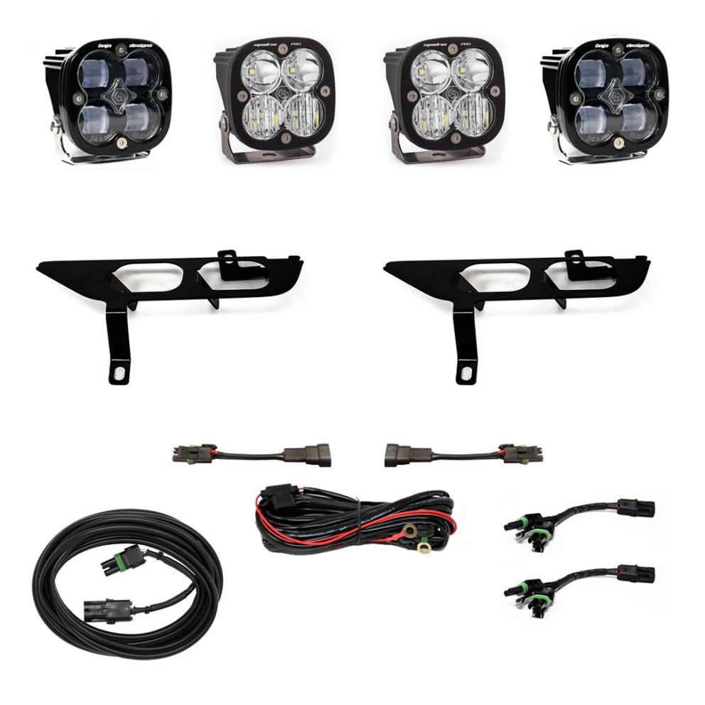 Baja Designs 447699 Squadron SAE/Squadron Pro Fog Light Kit Ford F-150 21-23