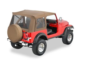 Мягкая крыша Supertop Classic Soft Top Spice Jeep CJ7/Wrangler YJ 76-95 Bestop 5159937