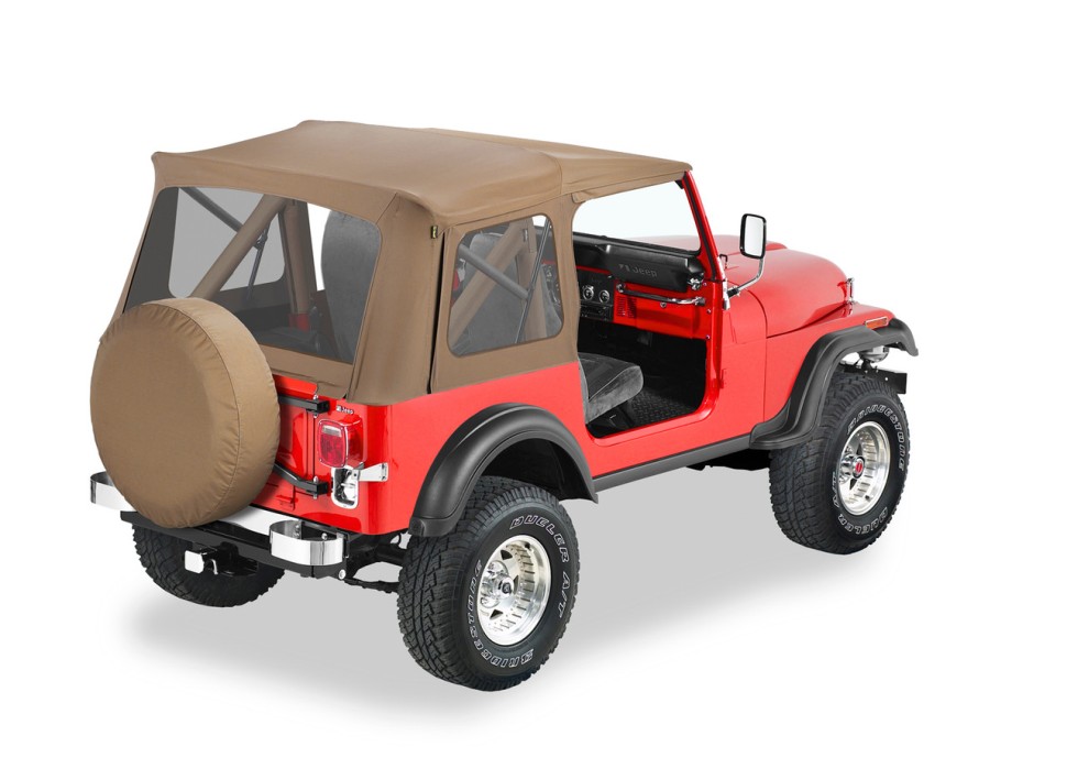 Мягкая крыша Supertop Classic Soft Top Spice Jeep CJ7/Wrangler YJ 76-95 Bestop 5159937