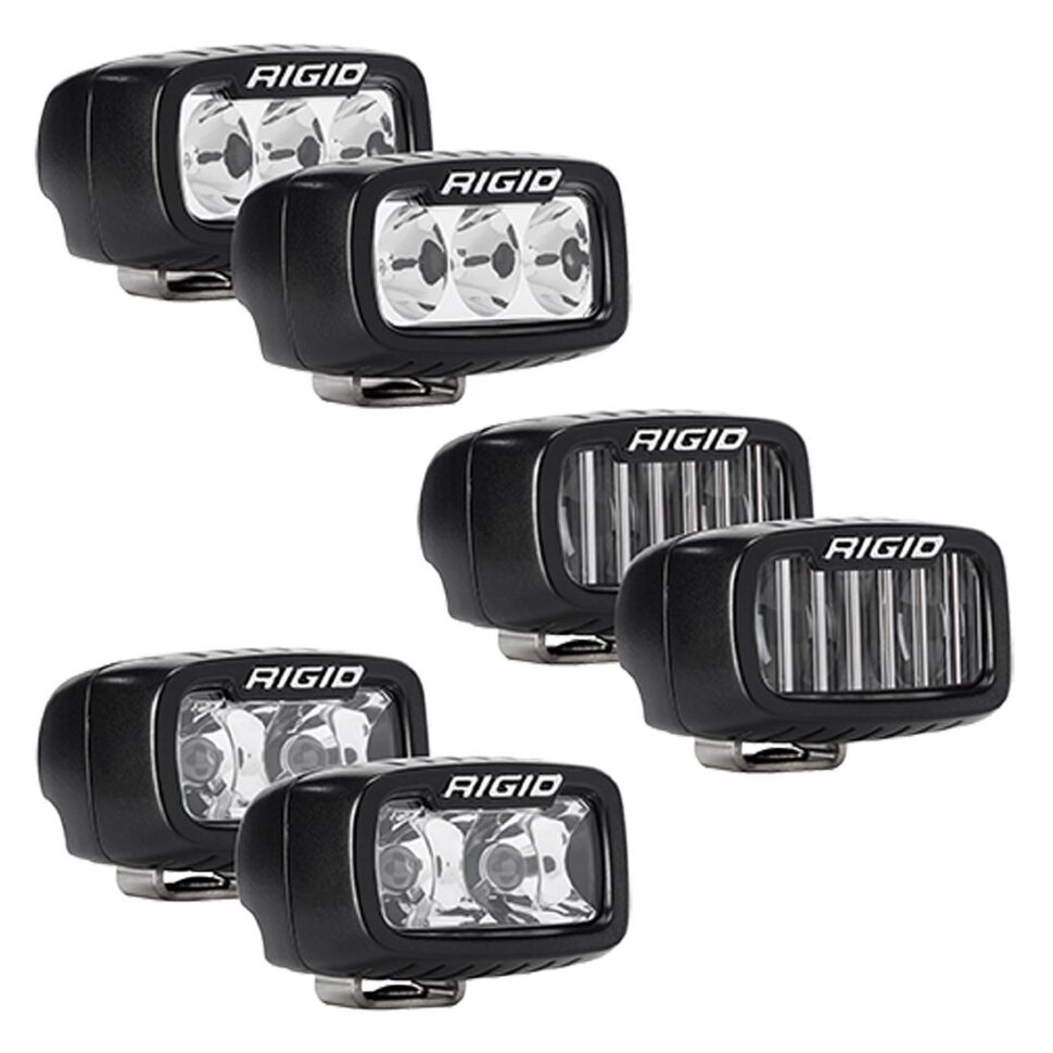Rigid Industries 46731 SRM Fog Light Kit Sae/Spot/Drive Ford Bronco 21-23