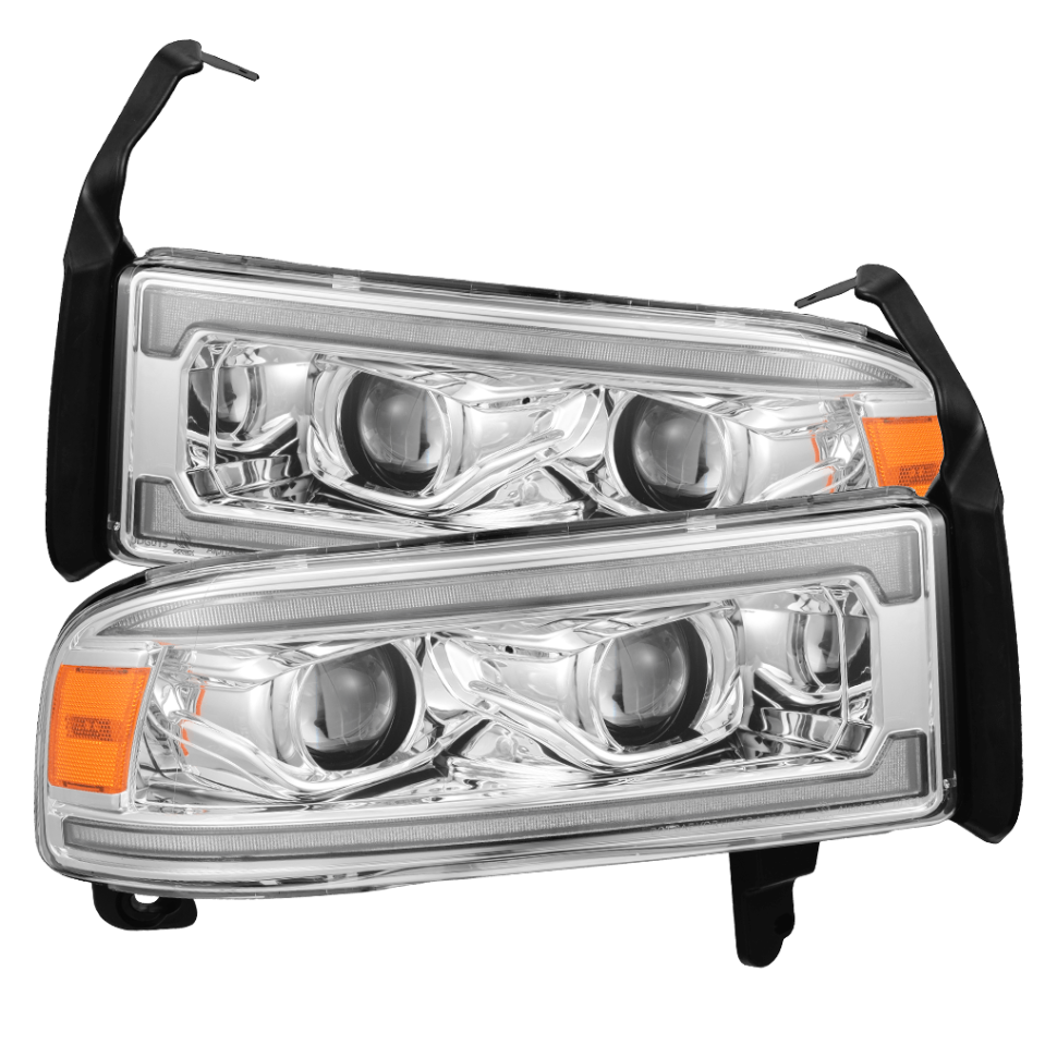 AlphaRex 880354 LUXX-Series Led Projector Headlights Dodge Ram 1500/2500/3500 94-02