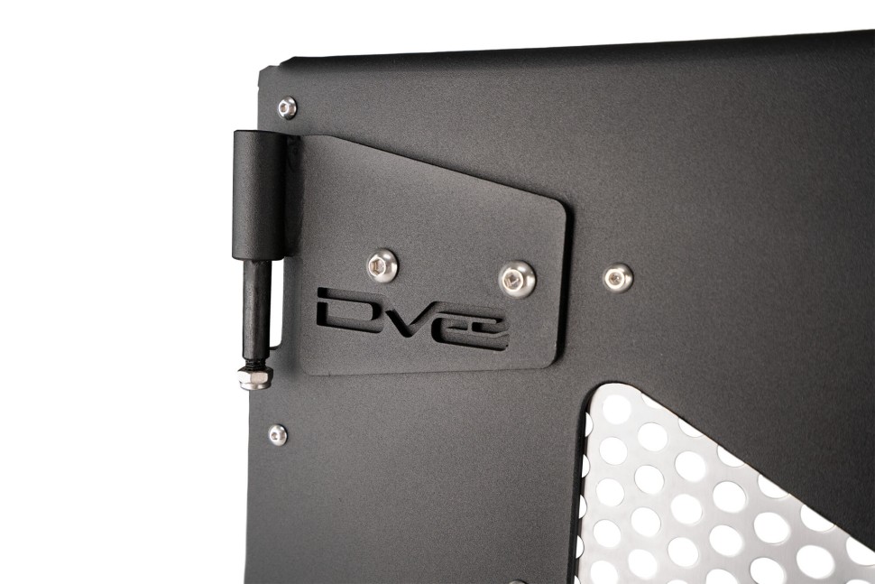 Передні напів-двері з алюмінієвою сіткою Jeep Wrangler JL/Gladiator JT 18-25 DV8 Offroad HDJL-01F