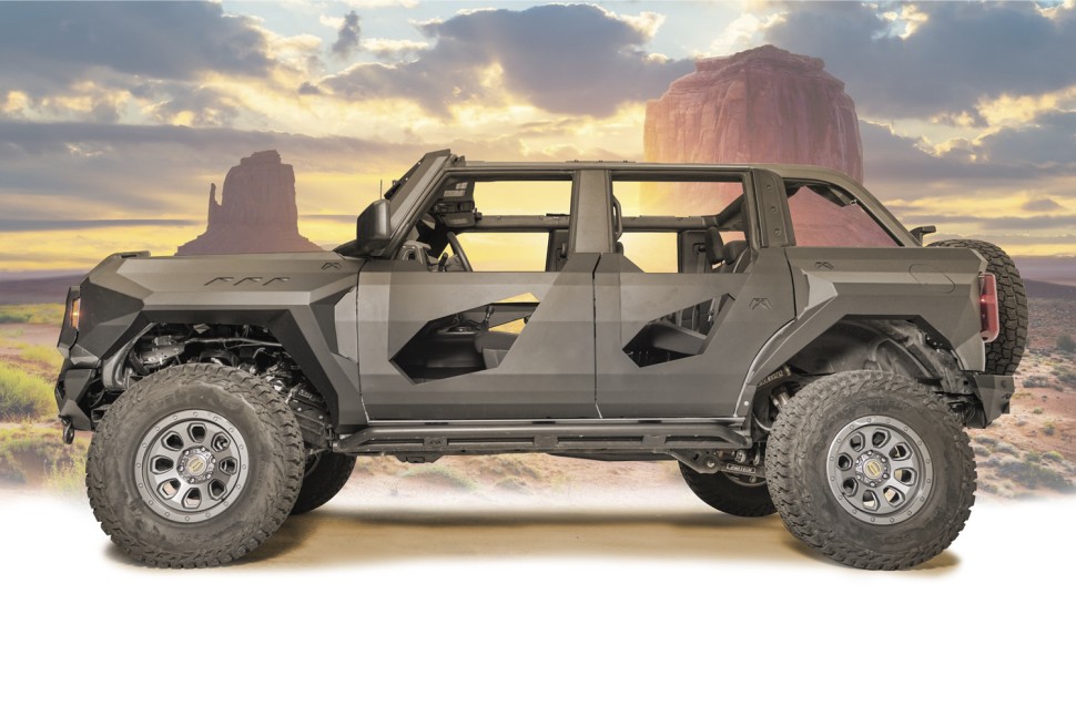 Задние крылья Ford Bronco 21-26 Fab Fours FB2001-1