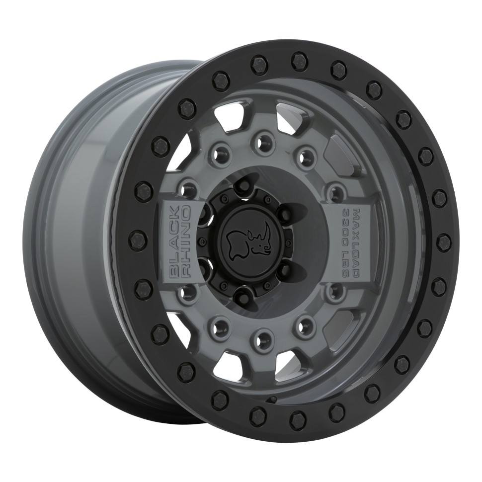 Колесный диск Black Rhino Avenger Beadlock Battleship Gray W/Black Hardware 17x8.5 ET 1785AVG006140G12