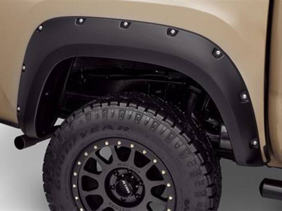 Bushwacker 30922-02 Pocket Style Fender Flares Set 4 PC Toyota Tacoma 16-23