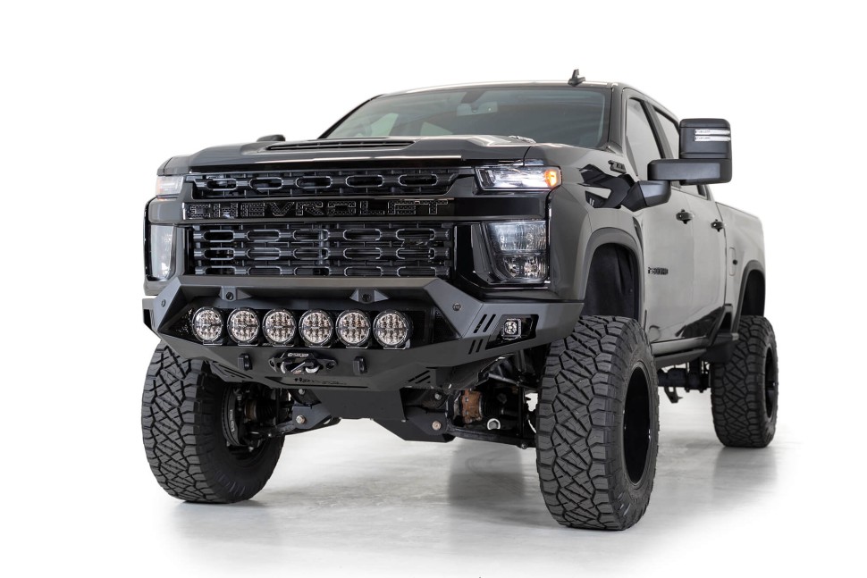 Передний бампер под лебёдку Chevrolet Silverado 2500/3500 20-23 Addictive Desert Designs F270043500103
