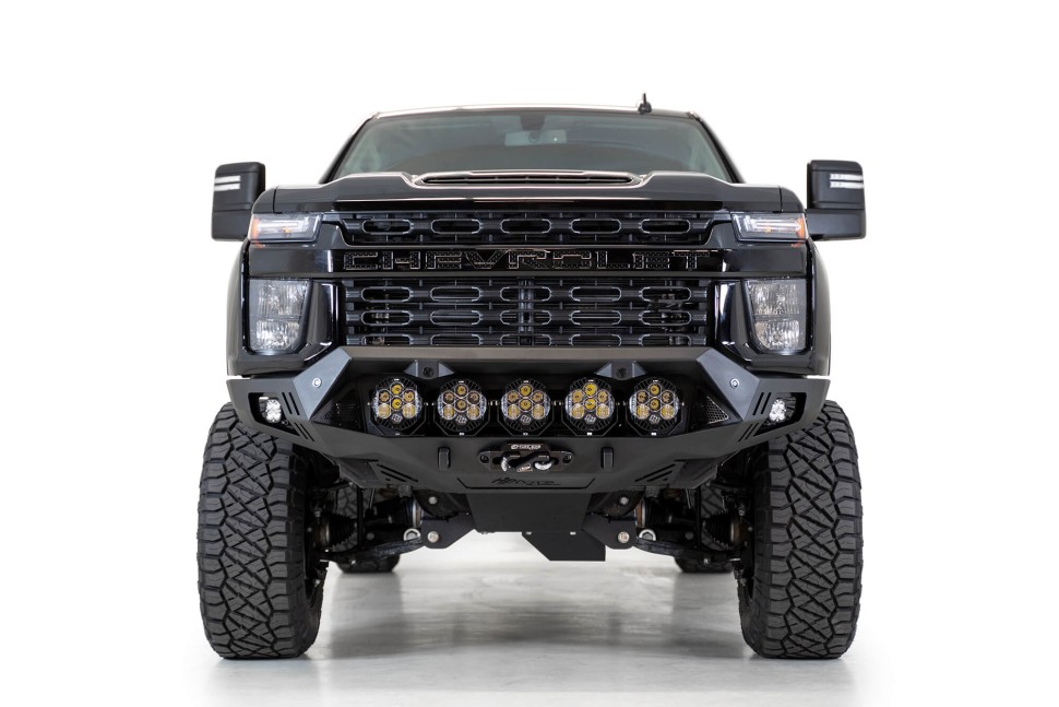 Передний бампер под лебёдку Chevrolet Silverado 2500/3500 20-23 Addictive Desert Designs F270043500103