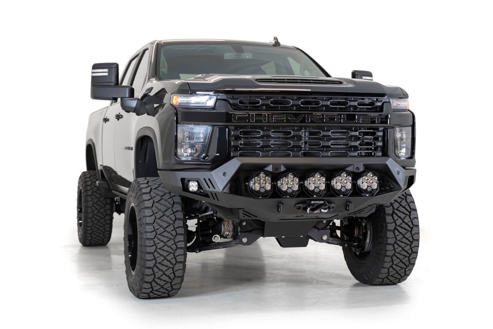 Передний бампер под лебёдку Chevrolet Silverado 2500/3500 20-23 Addictive Desert Designs F270043500103