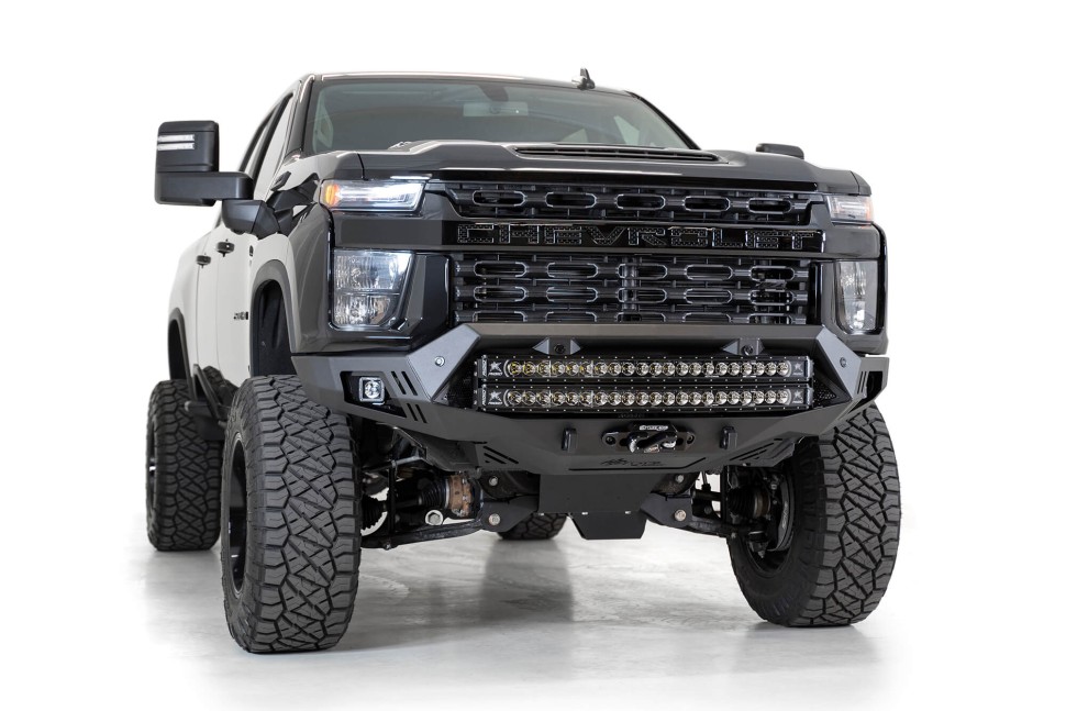 Передний бампер под лебёдку Chevrolet Silverado 2500/3500 20-23 Addictive Desert Designs F270043500103