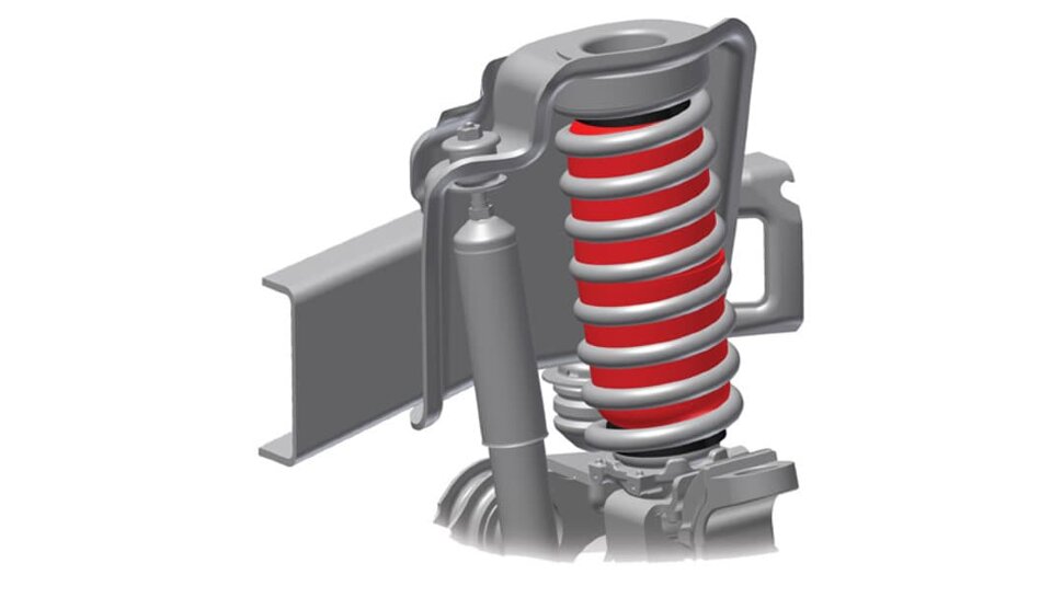 Комплект пневмоподвески Dodge Ram 1500 09-24 1000 Air lift 60818