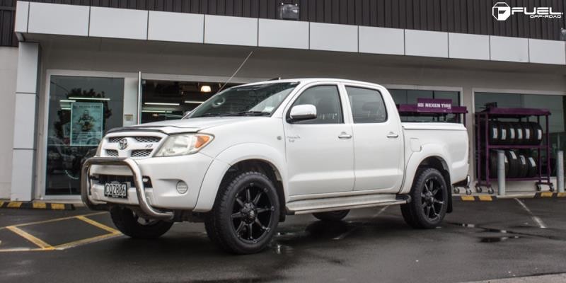 Колесный диск Fuel Off Road Coupler Matte Black Double Dark Tint 17x9 ET-12 D55617905745