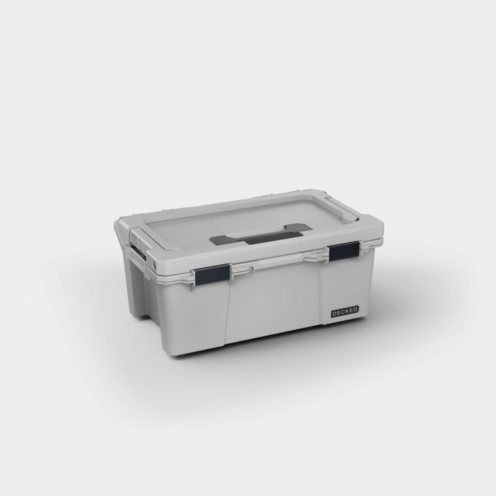 Decked A0010-SIXR-GRY Sixer 16 Storage Cases Cool Gray