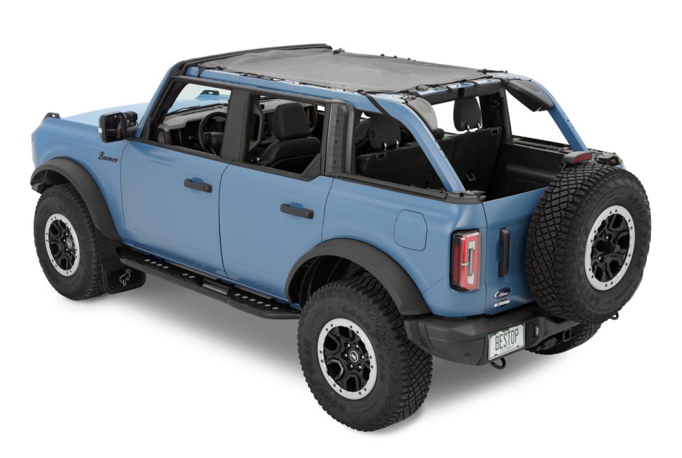 Sun Safari Bikini Top Mesh Ford Bronco 21-26 4 Door Bestop 5242311