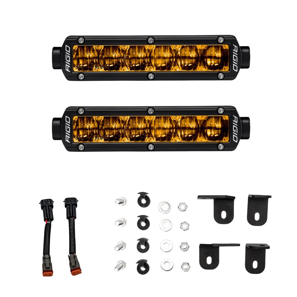 Rigid Industries 37201 SR-Series Fog Light Kit 6" Toyota Tundra 22-23