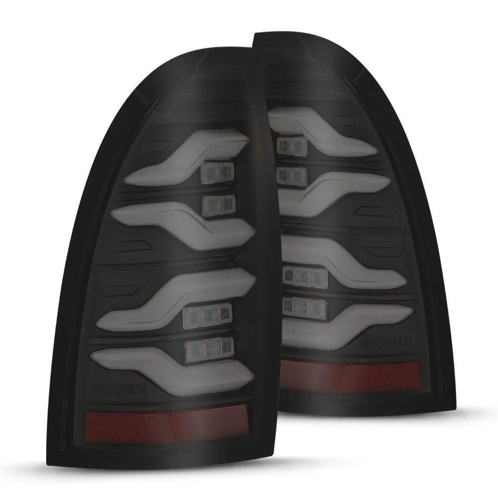 AlphaRex 680060 LUXX-Series Led Tail Lights Toyota Tacoma 05-15