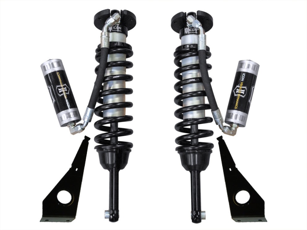 Icon Vehicle Dynamics 58731-CB 2.5 VS Remote Reservoir Front Coilover Reservoir Shock Lift 6" Toyota Tacoma 05-23 Pair