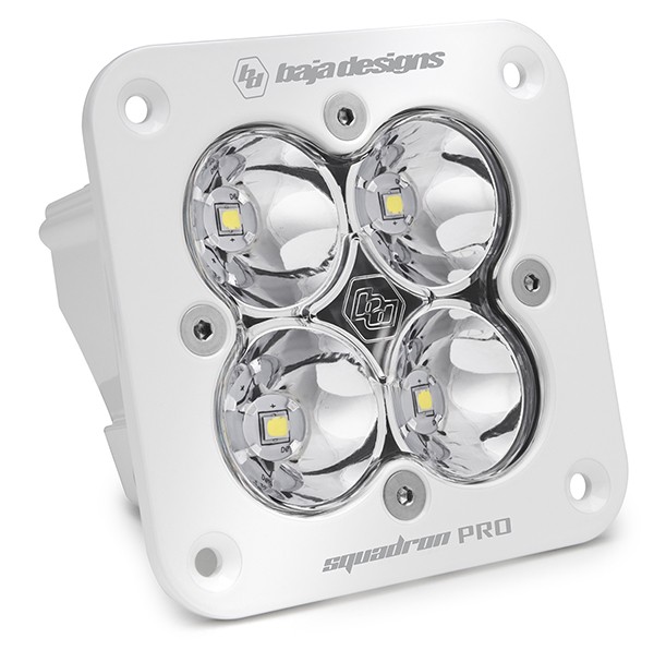 Дополнительная LED фара скрытого монтажа 3.5x3.5" Spot Squadron Pro Baja Designs 491001WT