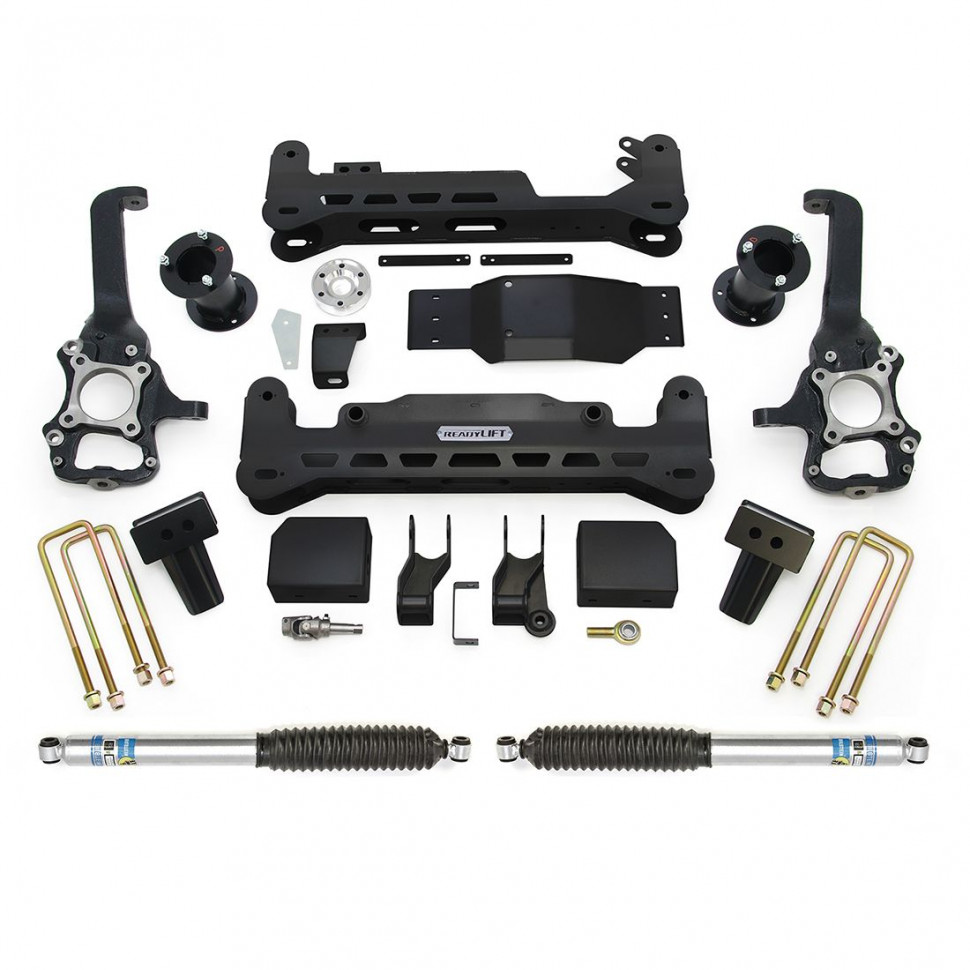 ReadyLift 44-2576 Lift Kit 7" W/Bilstein Shocks Ford F-150 4WD 15-20