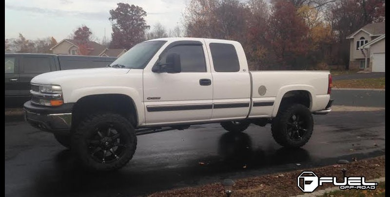 Колісний диск Fuel Off Road Coupler Matte Black Double Dark Tint 17x9 ET-12 D55617909845