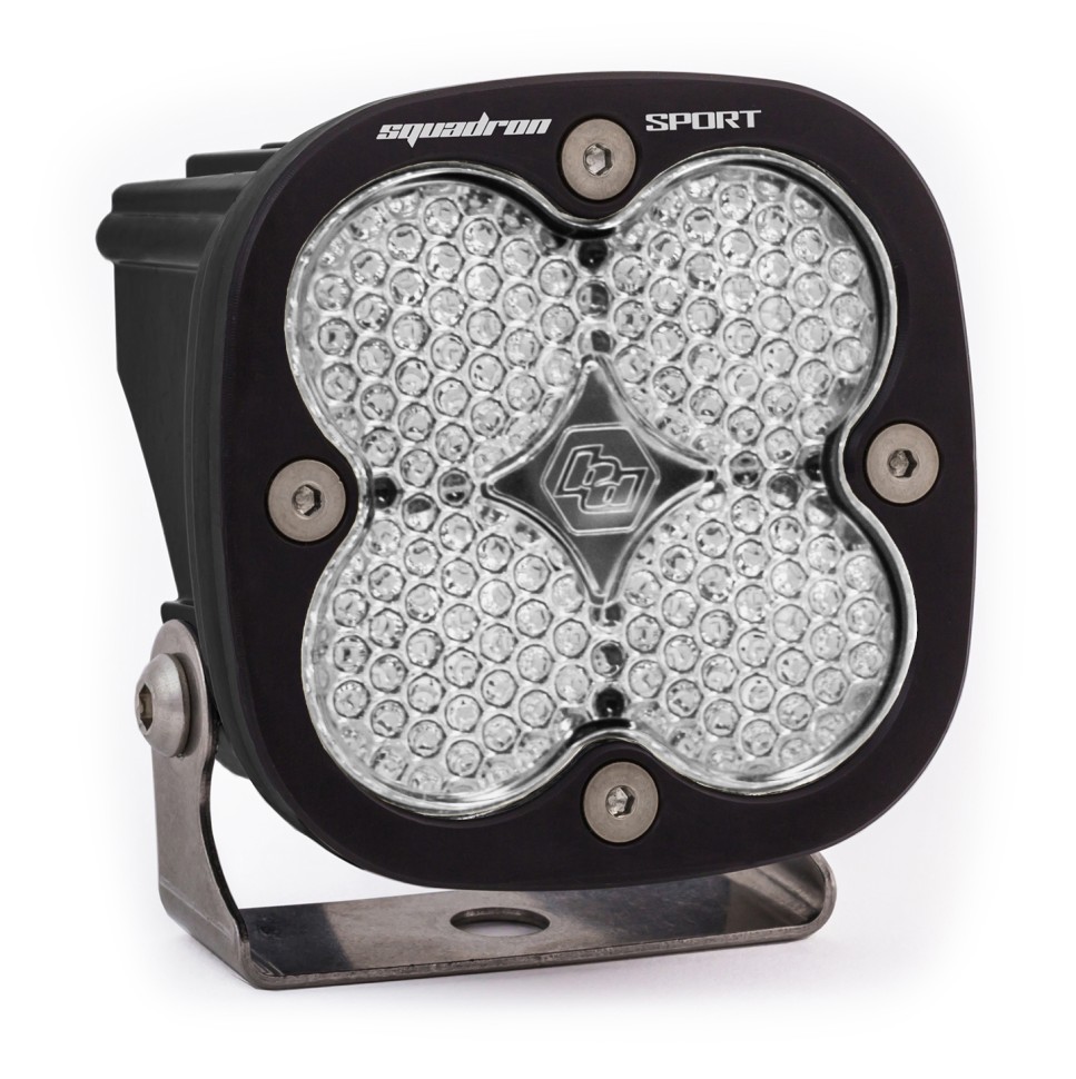Дополнительная LED фара 3.07"x3.07" Рабочий/Широкий свет Squadron Sport LED Light Baja Designs 550006