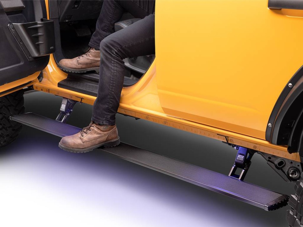 Электрические подножки Ford Bronco 21-25 PowerStep XTreme AMP Research 78140-01A