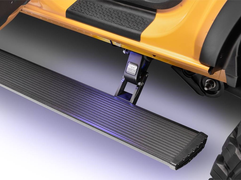 Электрические подножки Ford Bronco 21-25 PowerStep XTreme AMP Research 78140-01A