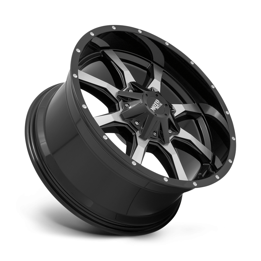 Moto Metal MO97081067324NUS MO970 Wheel Gloss Black W/Machined Face 18x10 -24
